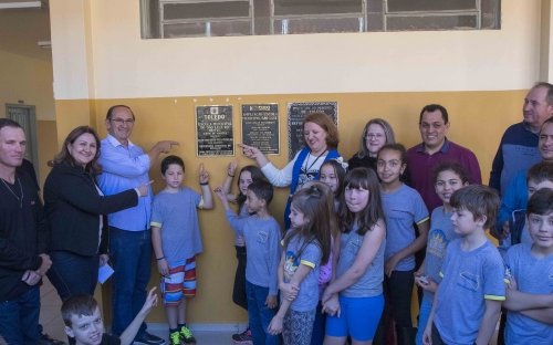 Vamos Construir” parte II: Após ser revitalizada Escola de São Luiz ganha  Pinturas Pedagógicas.