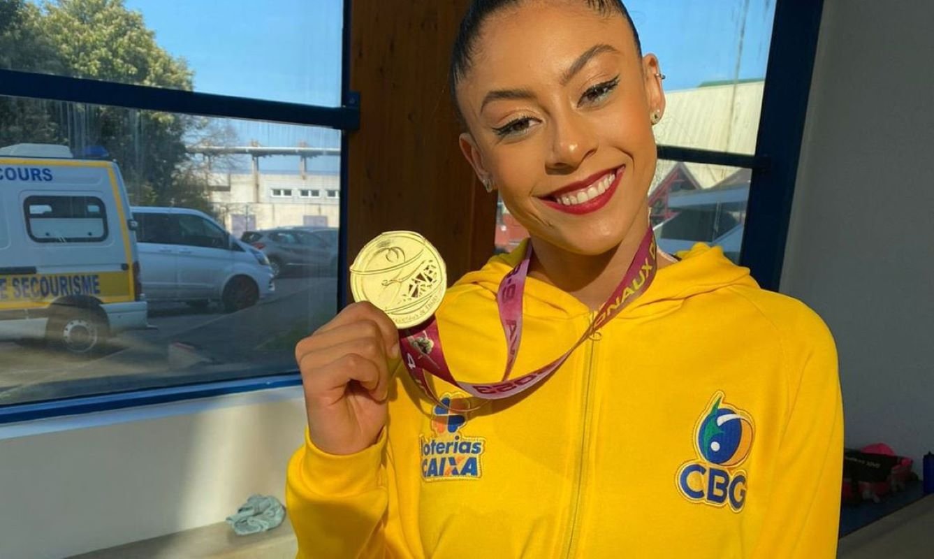 Atleta do Geração Olímpica e Paralímpica disputa o mundial de ginástica  rítmica na Romênia